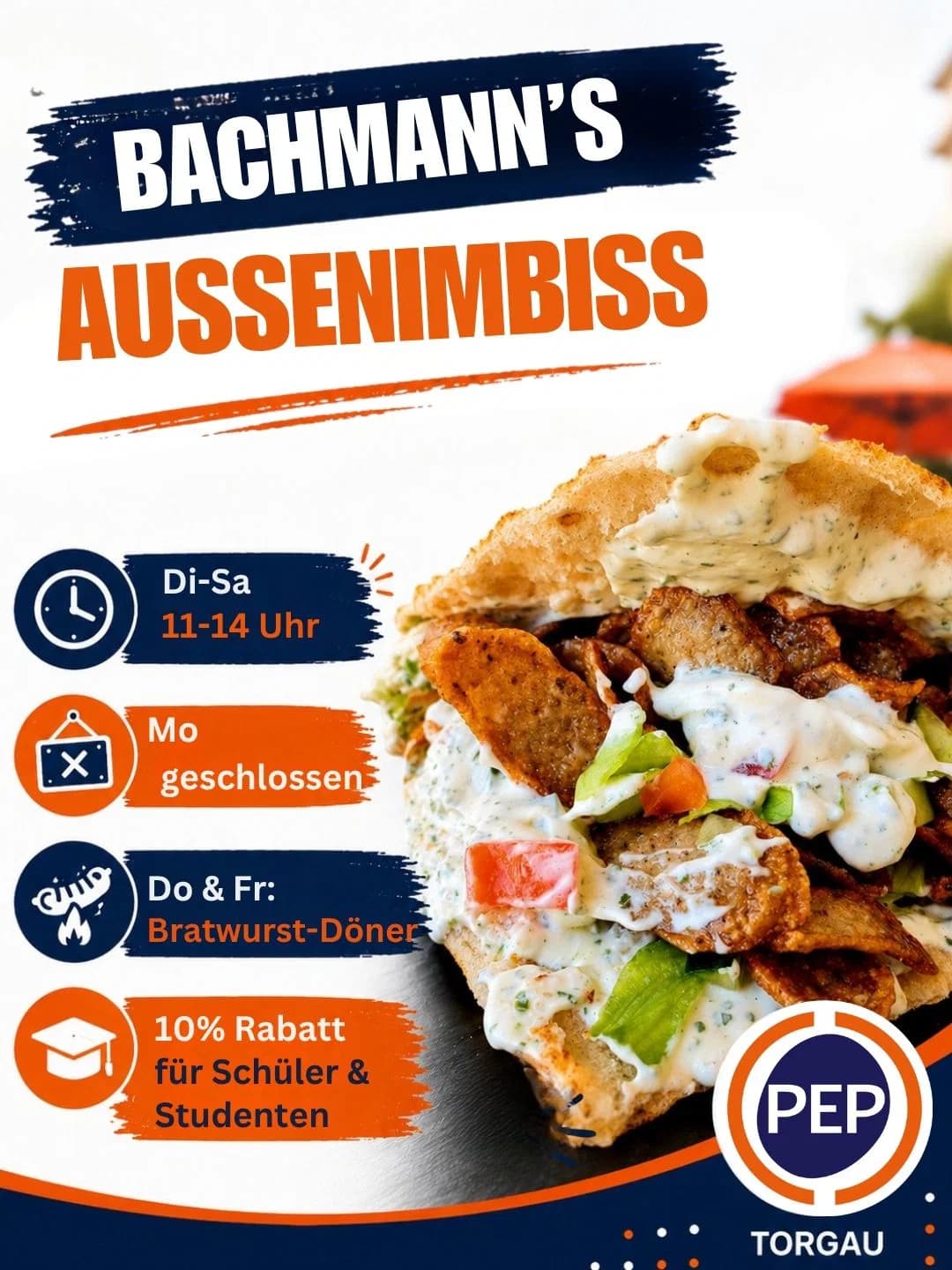 Neue Öffnungszeiten bei Bachmann's Außenimbiss